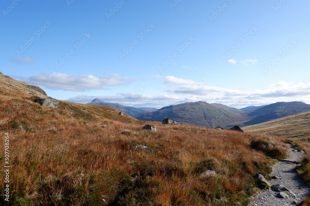 views from Ben Arthur - the Cobbler, Scotland