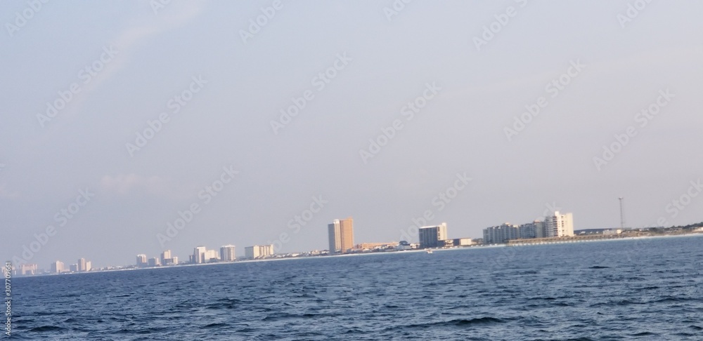 Fototapeta premium view of city