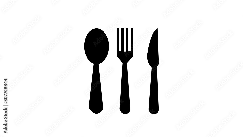 fork and knife fork and knife
