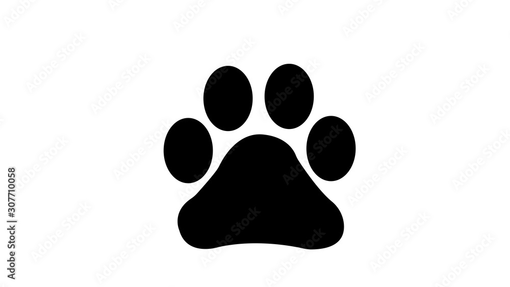 Pet flat icon design isolated on white background Pet flat icon design isolated on white background
