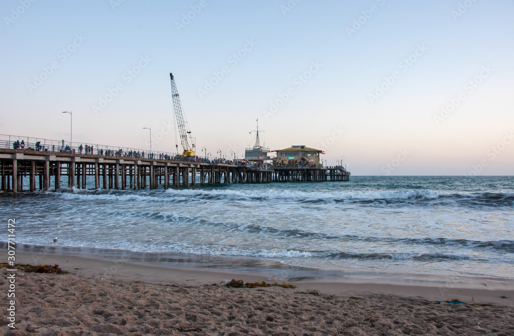 Santa Monica Pier, Los Angeles California USA