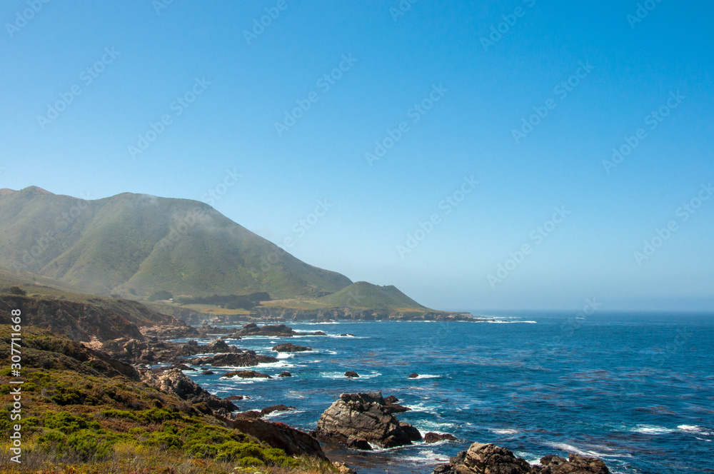 Big Sur coast of California - Pacific coast USA