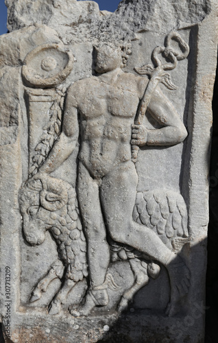 Statue in Ephesus Ancient City, Izmir, Turkey