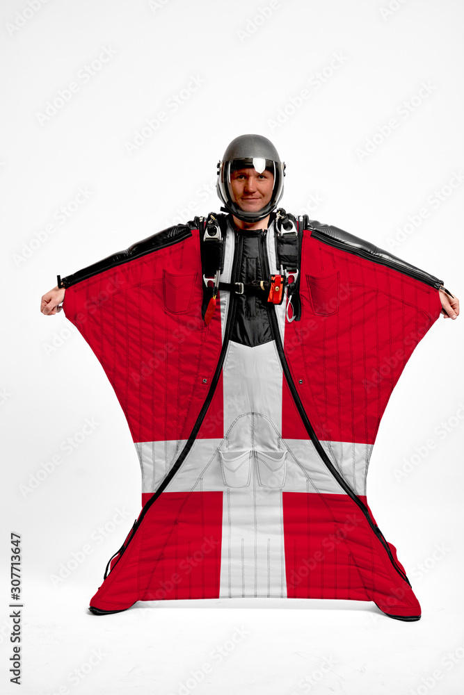 Obraz premium Denmark flag travel.