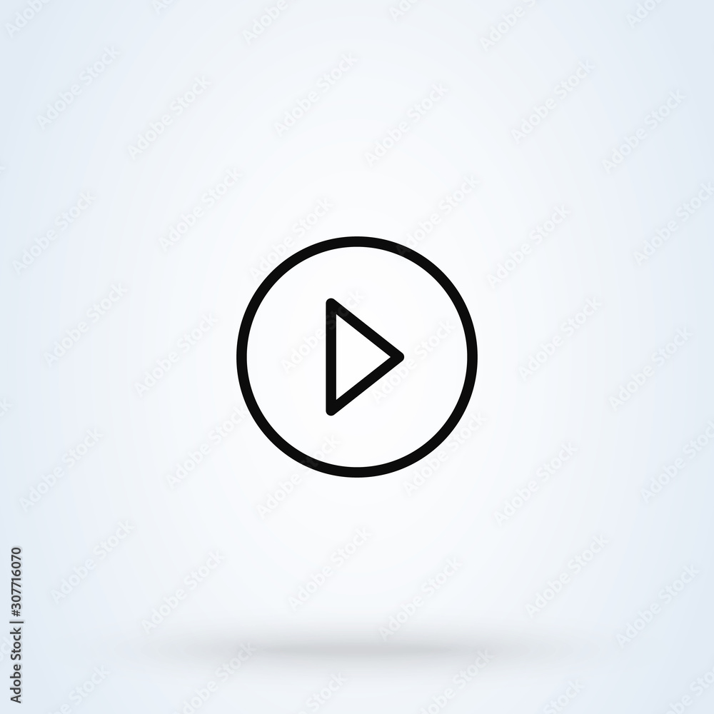 right direction sign. outline Simple vector modern icon design illustration. right direction sign. outline Simple vector modern icon design illustration.