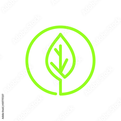 Nature organic logo