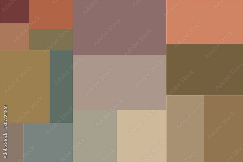 color block geometric shape pattern illustration abstract background