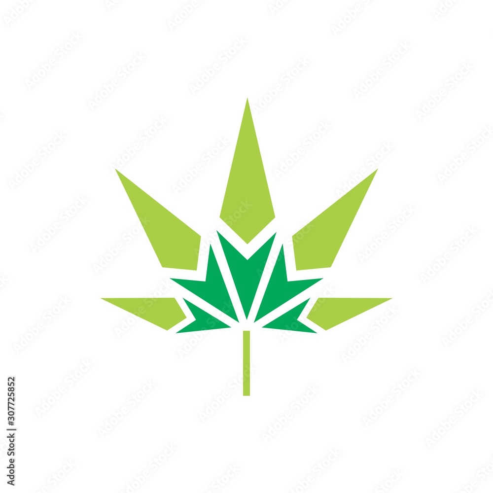 GREEN MARIJUANA LOGO GREEN MARIJUANA LOGO