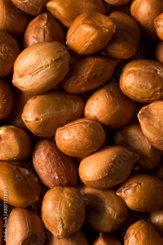 Raw Brown Organic Spanish Peanuts © Brent Hofacker