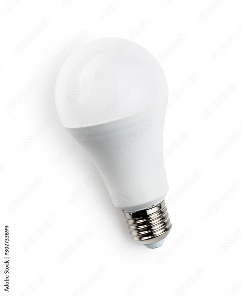 Energy saving light bulb. LED light bulb.