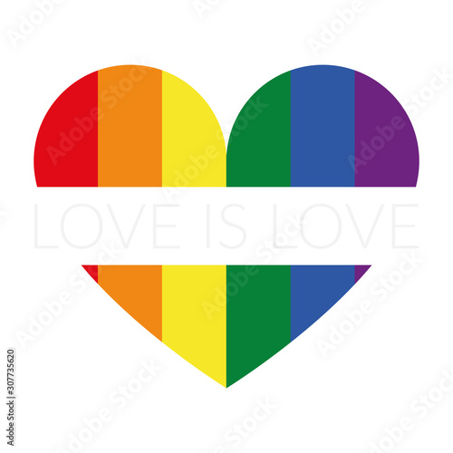 Illustration LGBT - Liebe ist Liebe