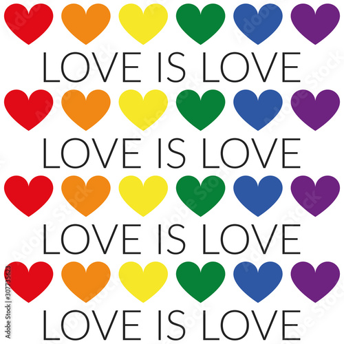 Illustration LGBT - Liebe ist Liebe