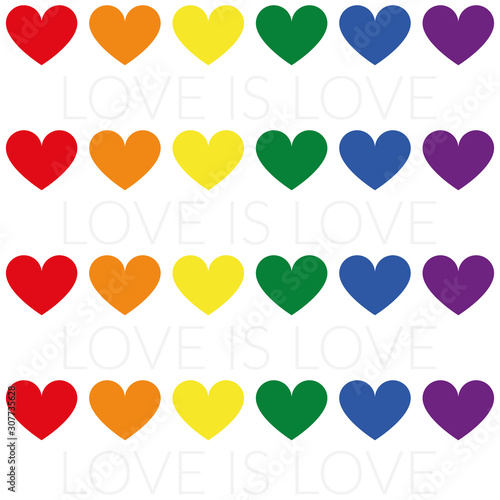 Illustration LGBT - Liebe ist Liebe