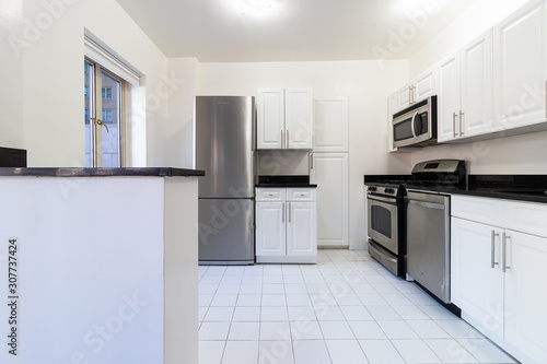 interior of modern kitchen