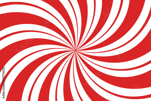 Vector Christmas background. Candy cane, lollipop pattern.