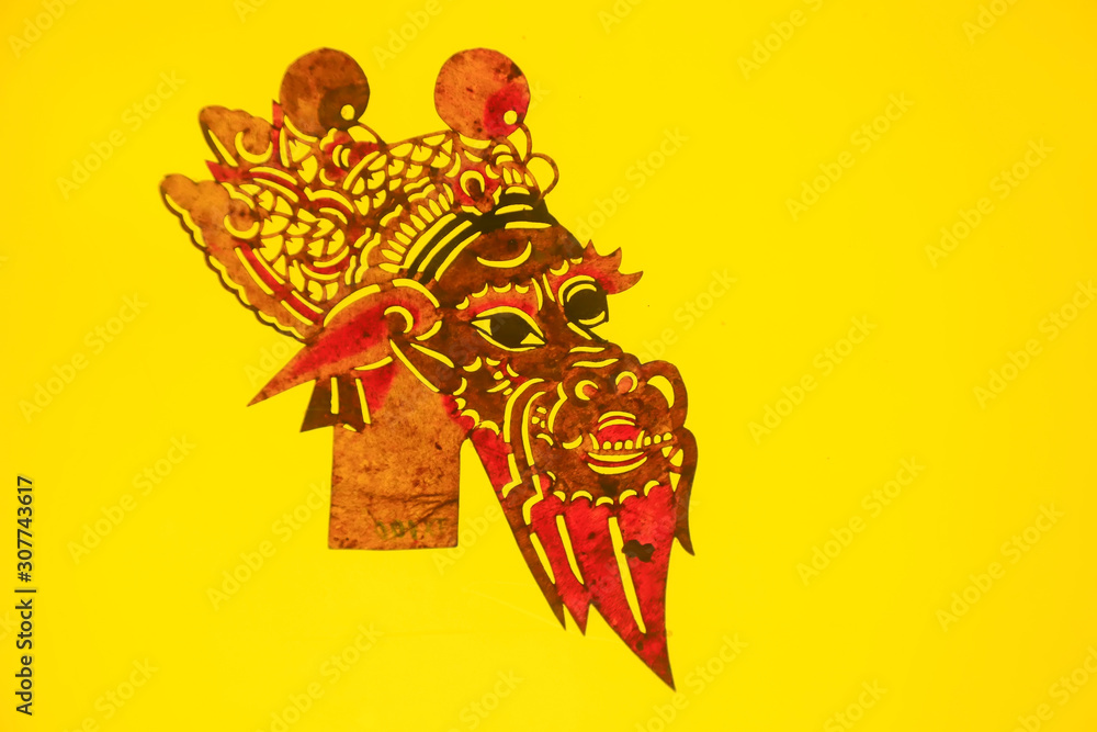 Chinese shadow puppets prop Chinese shadow puppets prop
