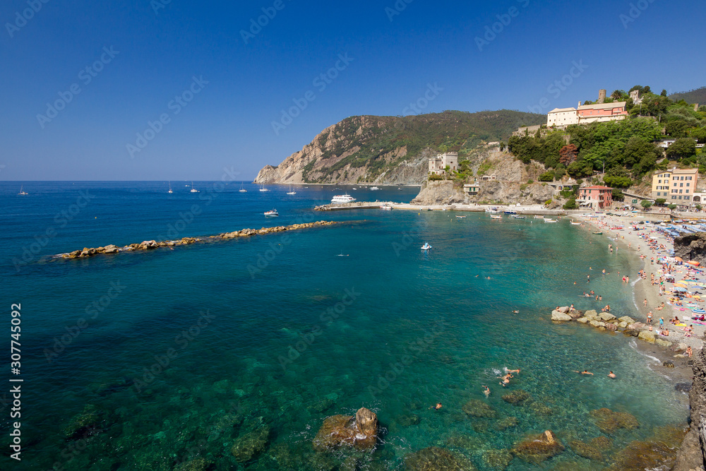 Colorful view at Monterosso Al Mare, Cinque Terre, Italy