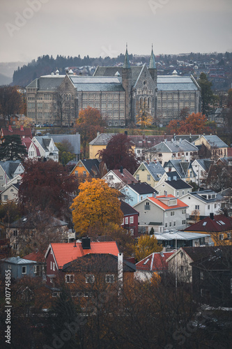 Main building of Trondheim University of Science and Tachnology
