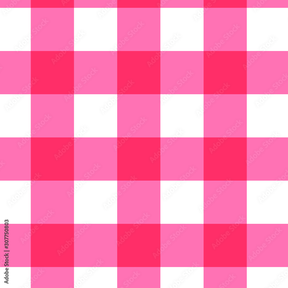 Red and white squares as a seamless pattern