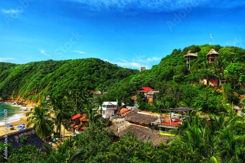 A paradise on Earth, Mazunte, Oaxaca photo