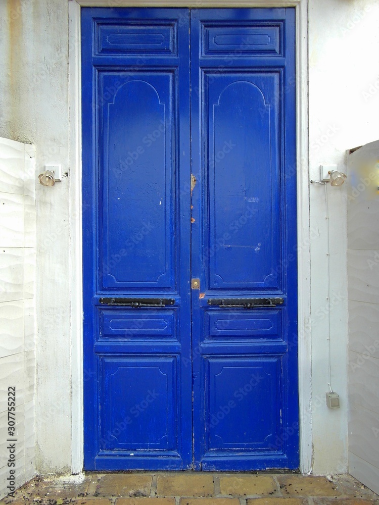 Mediterrane blaue Tür Mediterrane blaue Tür