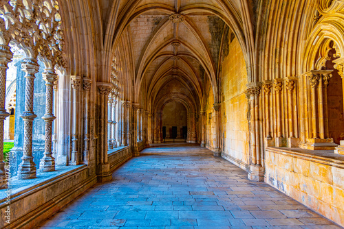 Photo Courtyard of the Batalha monastery in Portugal