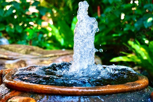 Wasserfontäne (Figur) photo