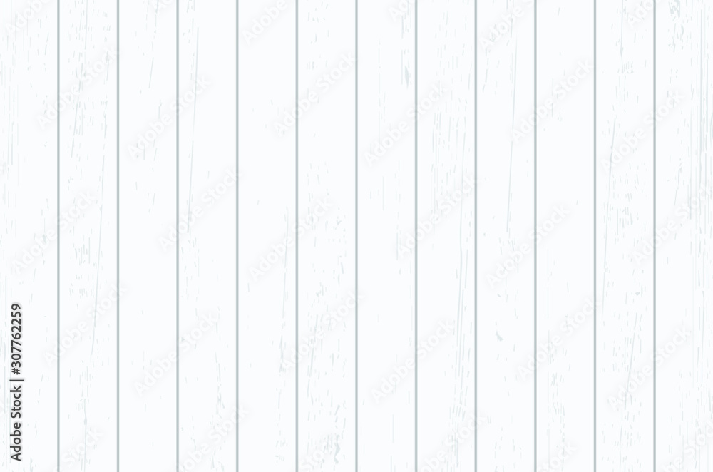 White wood plank texture for background. Vector illustration. White wood plank texture for background. Vector illustration.