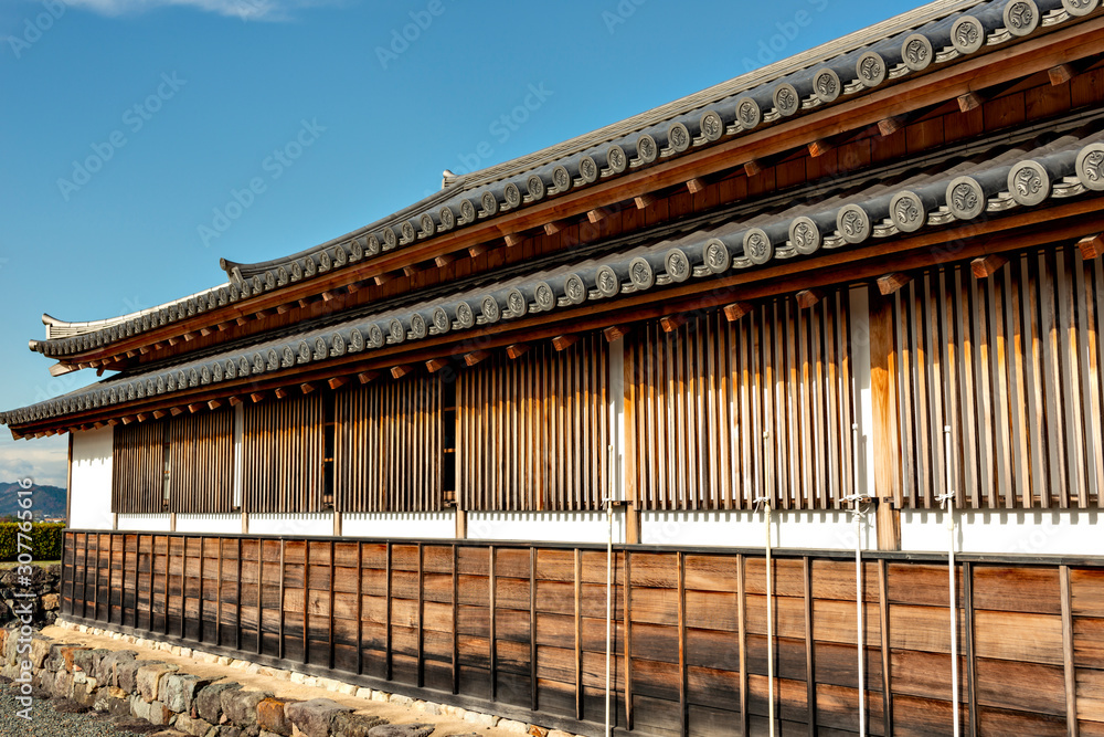 Oshoin (main hall) of Sasayama castle in Hyogo prefecture, Japan Oshoin (main hall) of Sasayama castle in Hyogo prefecture, Japan
