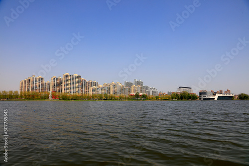 Waterfront City Scenery  Tangshan  China