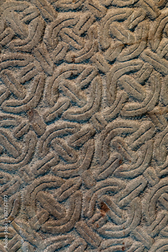 Fotografie Celtic stone pattern