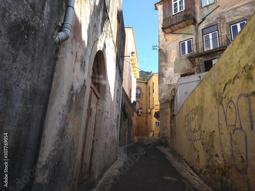 narrow street in old town © Rogerio