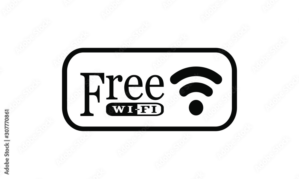 Wifi symbol vector illustration Wifi symbol vector illustration