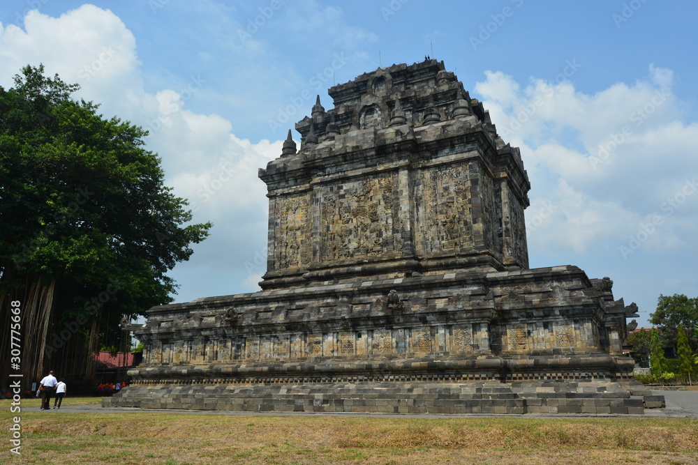 Mendut Temple in Central Java Indonesia