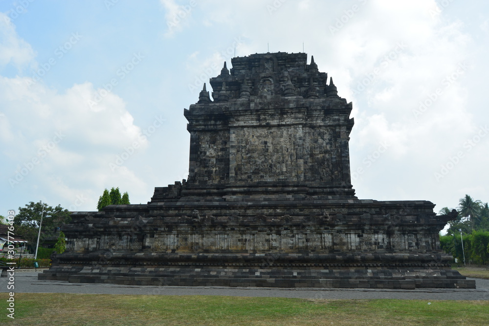  Mendut temple in Central Java Indonesia