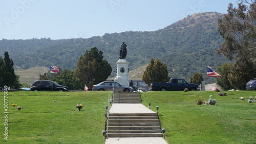 statue in the park