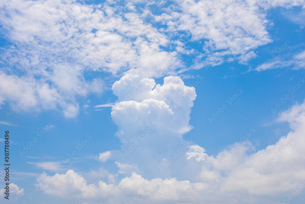 photo of blue sky and white clouds or cloudscape. photo of blue sky and white clouds or cloudscape.