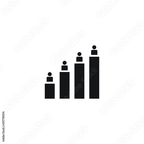Exit polling icon design. vector illustration