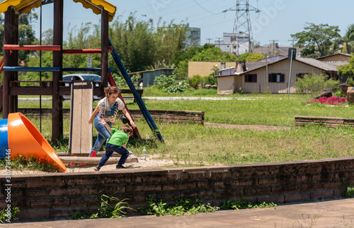  Children's playground games in Brazil