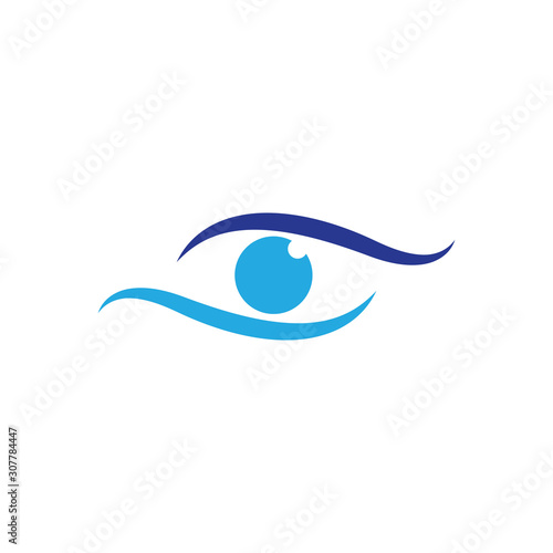 eye care health logo vectors