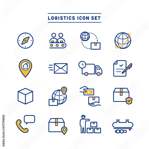 LOGISTICS ICON SET