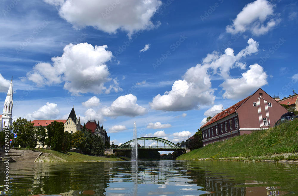 Zrenjanin and a small bridge