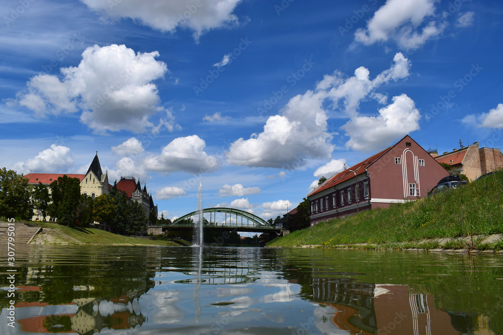 Zrenjanin and a small bridge