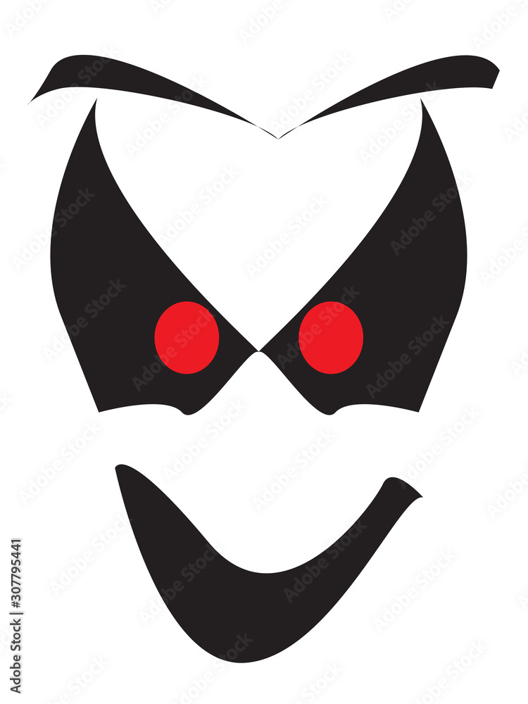 White Halloween Ghost Face White Halloween Ghost Face