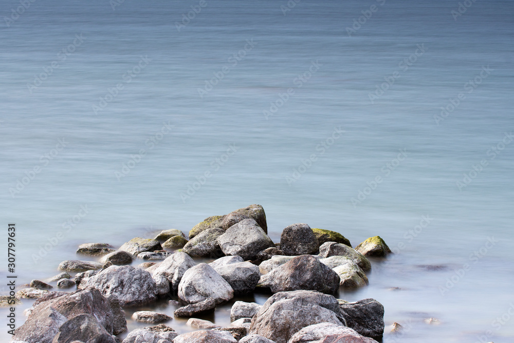 Fototapeta premium Old limestone pier