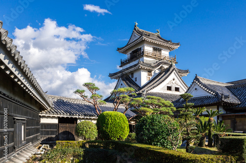 Tableau sur toile 高知城天守閣