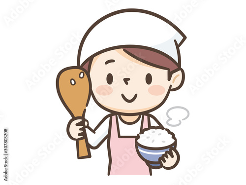 調理師　ご飯
