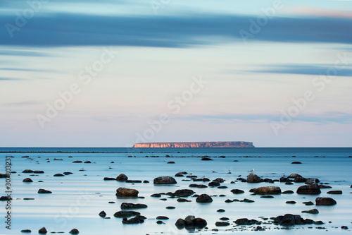 Fototapeta Naklejka Na Ścianę i Meble -  Sunrise over the Baltic Sea at the island of Gotland in Sweden