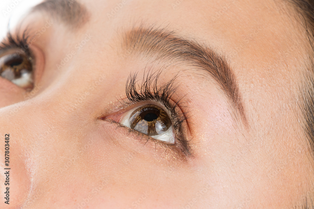 Fototapeta premium まつげのクローズアップ