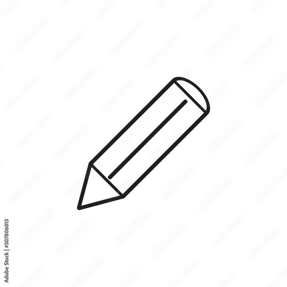 pencil icon vector design template pencil icon vector design template
